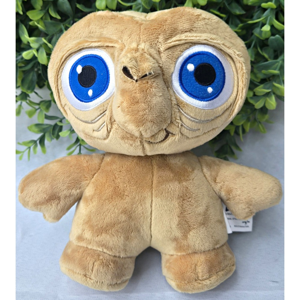 Universal Studios ET The Extra Terrestrial Plush 8" Blue Eyes Stuffed Toy Alien